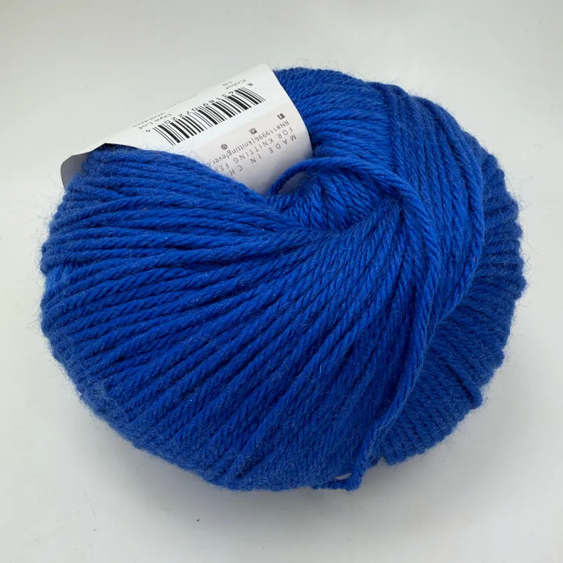 Ella Rae Cozy Soft Yarn Royal Color 19 Wool Blend 100g Skein 213yds DK Light 3