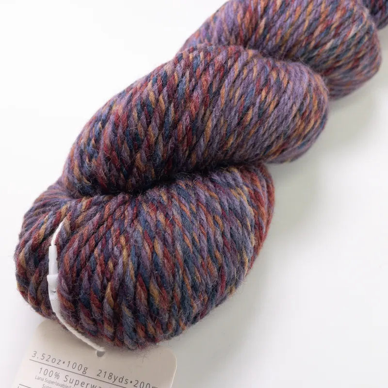 Ella Rae Color Marvel Yarn 100% Superwash Wool 100g 218yds Multi-Color Hank