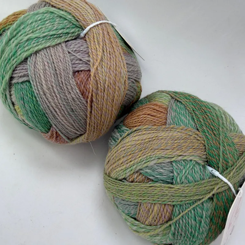 Lot of 2 Ella Rae Color Magic Yarn 512 Falling Leaves Superwash Wool Blend 460yd