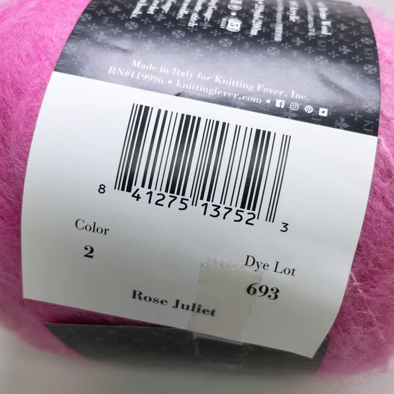 Pink Bulky Yarn Lot KFI Indulgence Brushed Merino + Juniper Moon Lumina