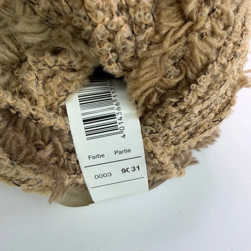 Lot of 2 ONline Linie 267 Fastoso Yarn Farbe 0003 Tan Camel 50g Skeins Wool