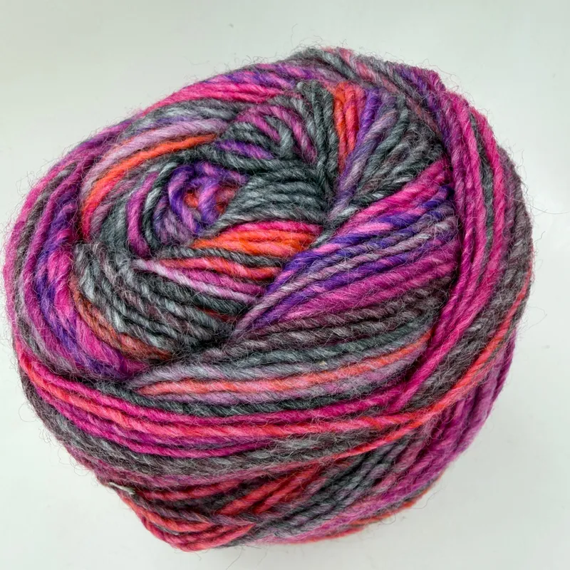 Ella Rae Flux Yarn Skein 100g 382 Yds Color 08 Wool Acrylic Blend Made in Italy