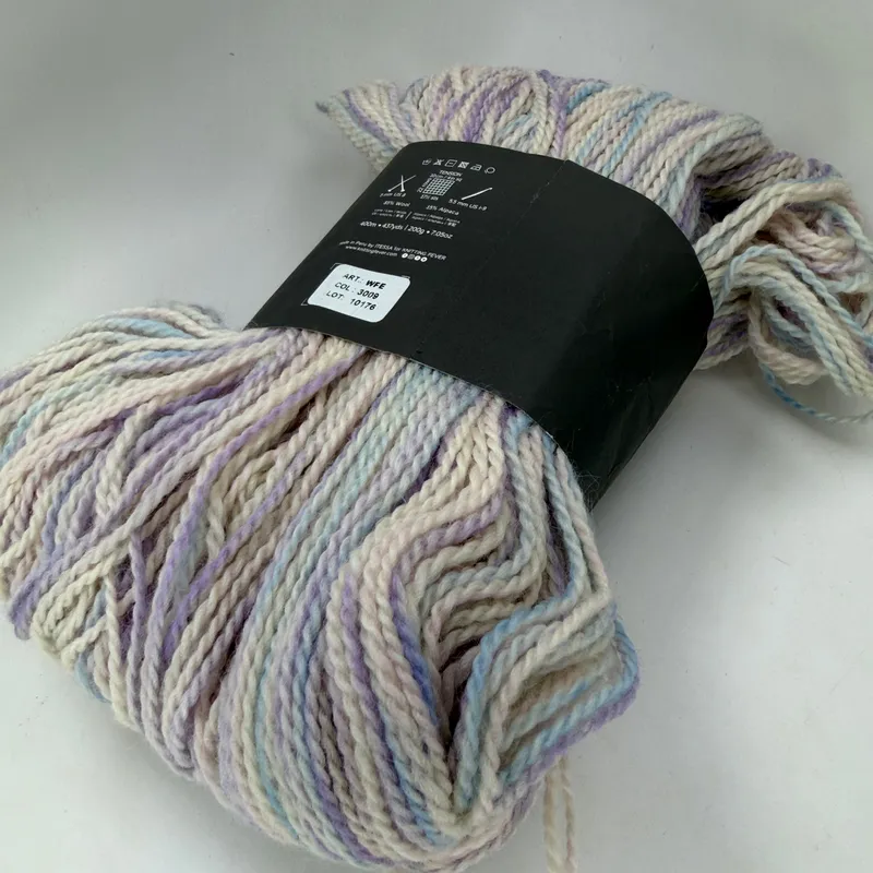 Jody Long Andeamo Lite Painted Yarn 200g Wool Alpaca Blend Color 3009 Lot 10176