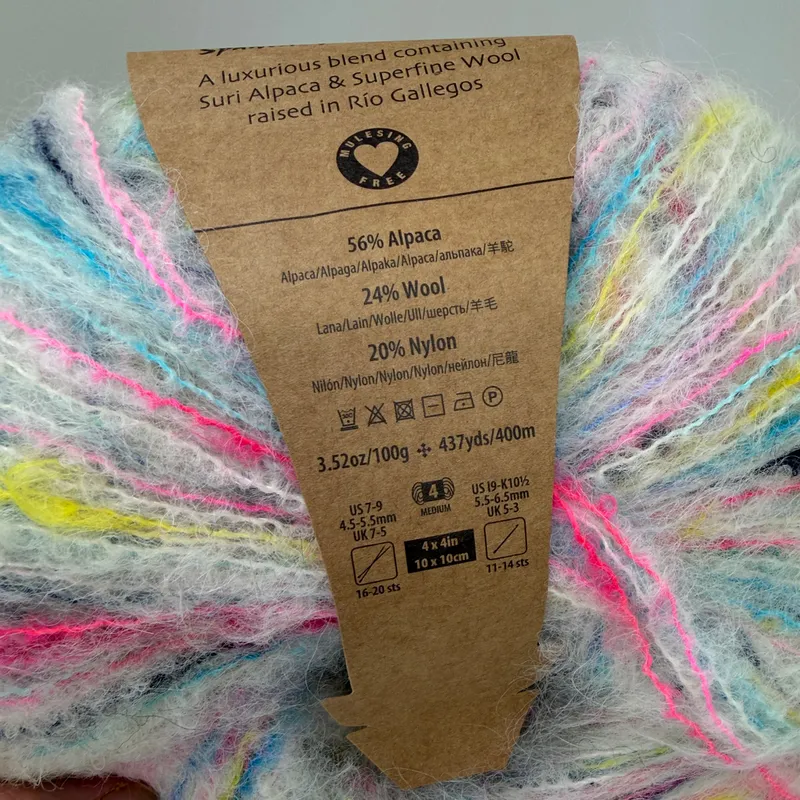 Araucanía Yarns Casita Alpaca Wool Blend Yarn 100g Color 107 Isla 437yds
