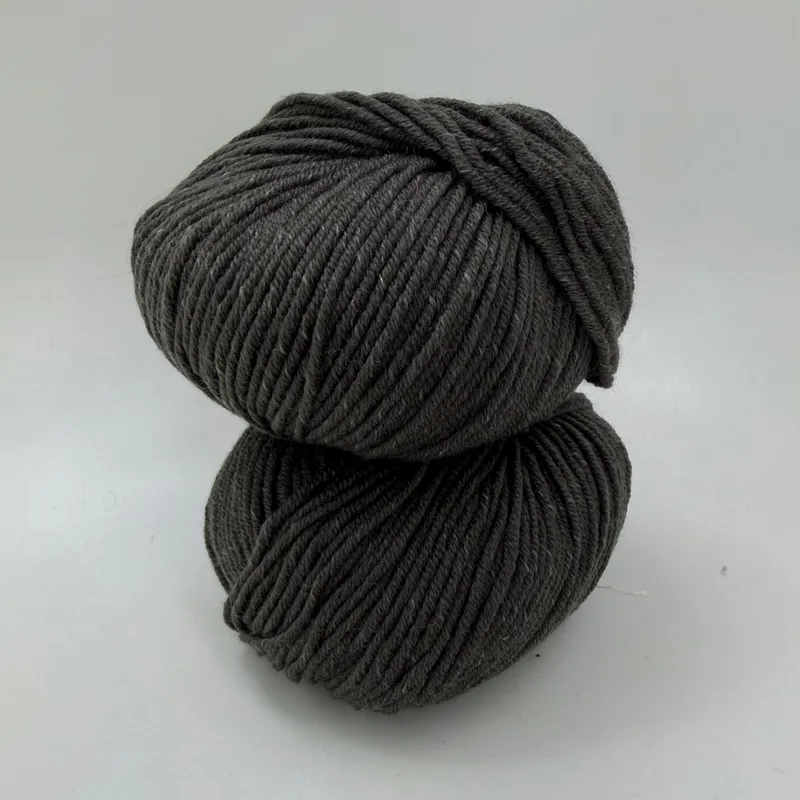 Jody Long Ciao Extrafine Merino Superwash Wool Yarn Lot of 2 - 030 Graphite