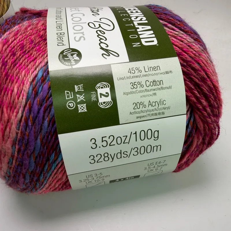 Queensland Collection Yarn Lot: Brighton Beach & Perth Superwash Wool Blend 200g