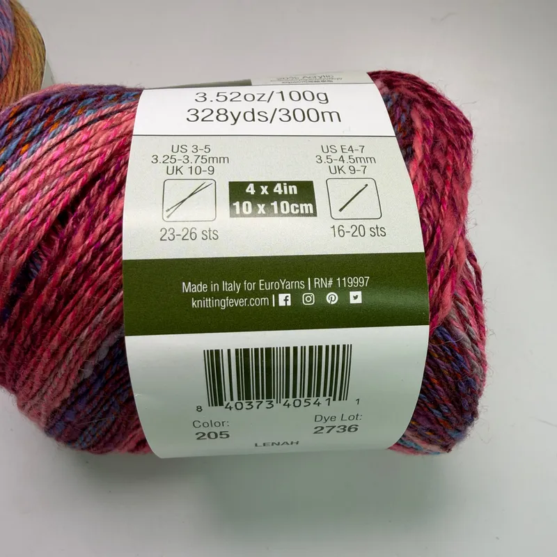 Queensland Collection Yarn Lot: Brighton Beach & Perth Superwash Wool Blend 200g