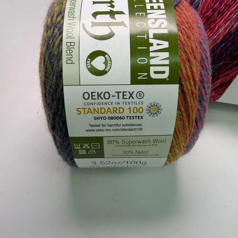 Queensland Collection Yarn Lot: Brighton Beach & Perth Superwash Wool Blend 200g