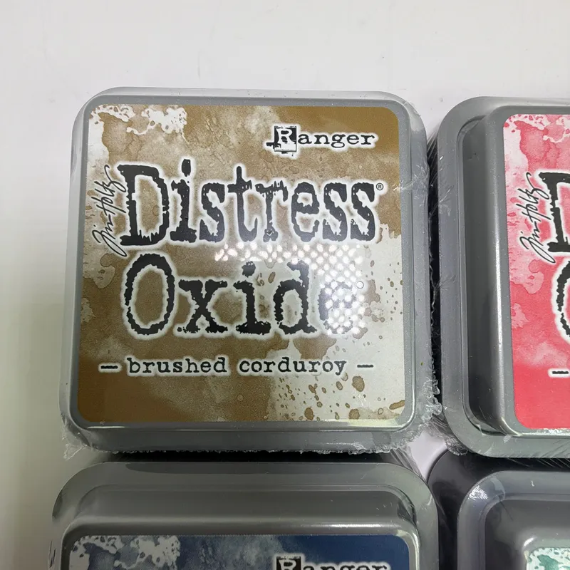 Lot of 4 Ranger Tim Holtz Distress Oxide Ink Pads - New Sealed - 3x3 Full Size